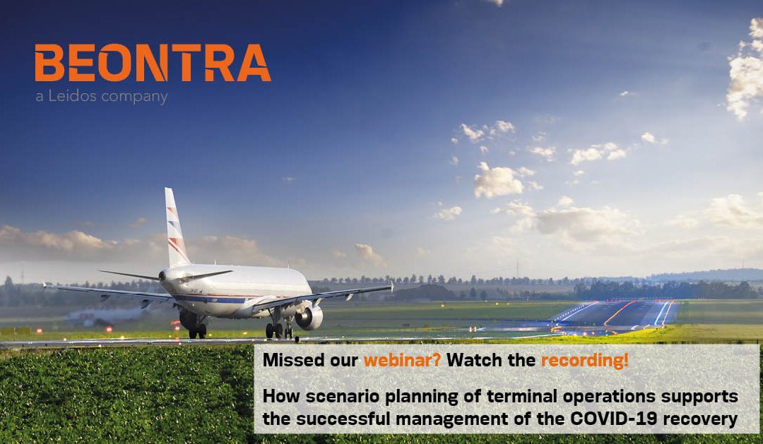 Watch our webinar recording: How scenario planning of terminal operations supports the successful management of the COVID-19 recovery